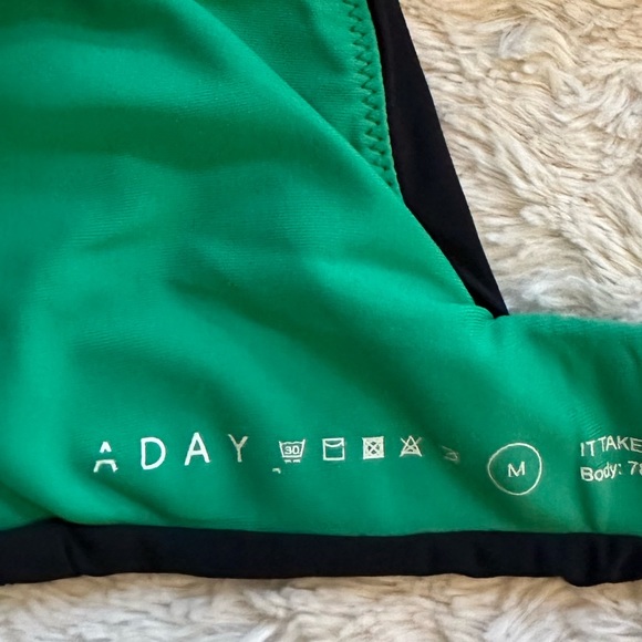 ADAY It Takes Two Bikini Top NWOT - Picture 7 of 8